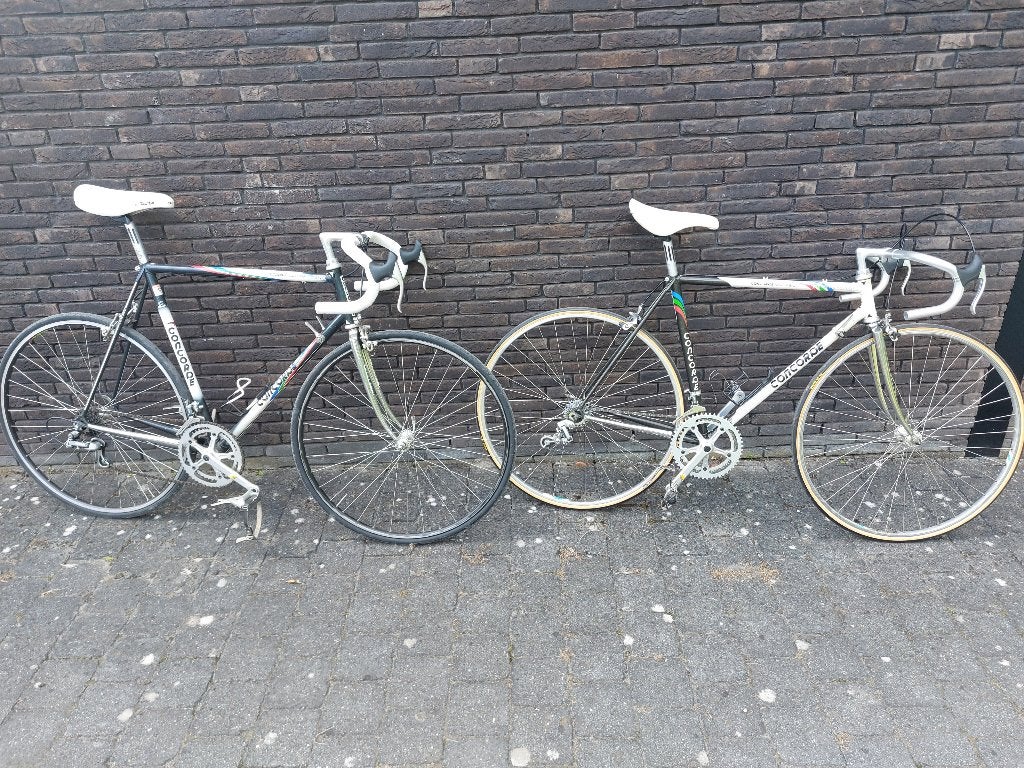 2 x retro Concorde Colombo (PDM kleuren), Fietsen en Brommers, Fietsen | Racefietsen, Ophalen, Gebruikt, 10 tot 15 versnellingen