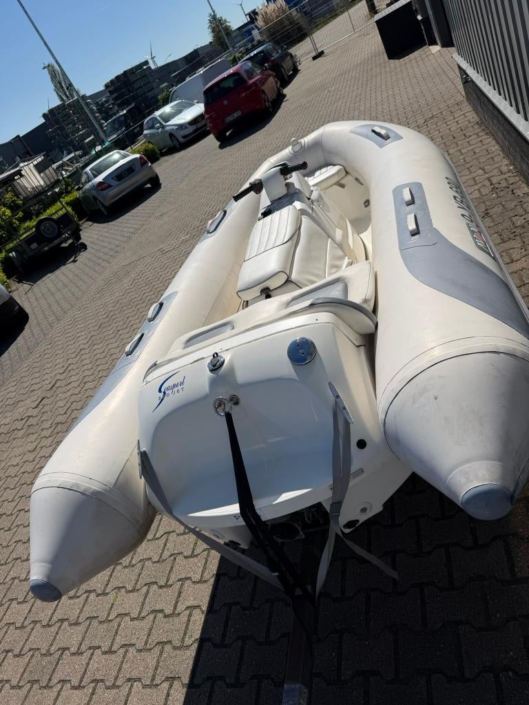 AVON 320 Jet rib Yamaha Jet, 80kmh, Davits Hijsogen, Snel, Watersport en Boten, Ophalen, Gebruikt, Benzine, Overige materialen