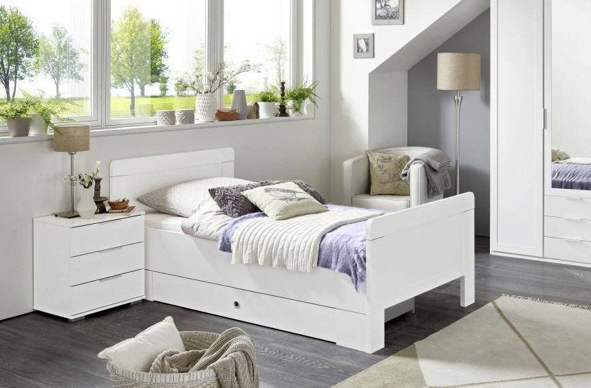 Senioren comfort bed 100 x 200 cm met instelbare lighoogte., Neuf, 100 cm, 200 cm, Deux personnes