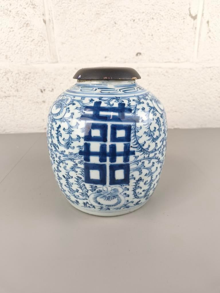 Antieke Chinese gemberpot, Ophalen of Verzenden