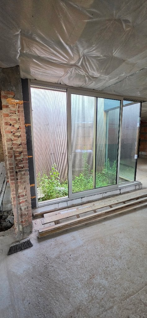 Te koop: Aluminium hoekpatio, Ophalen, Overige typen, Nieuw, 160 cm of meer