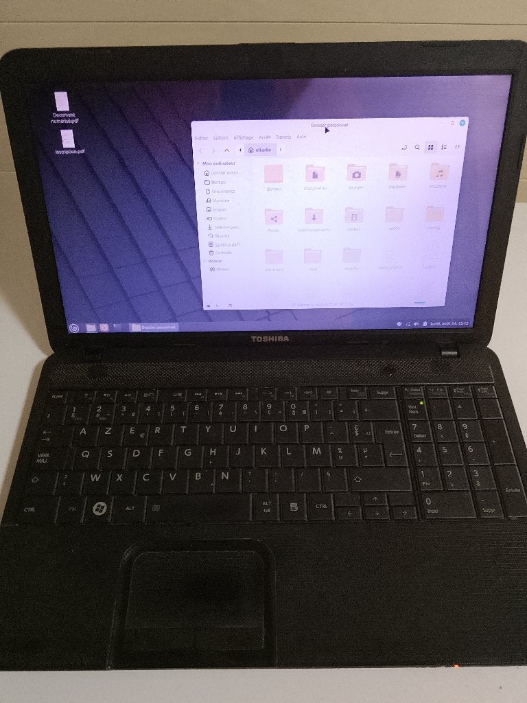 pc portable 15" Toshiba, Enlèvement ou Envoi, Utilisé, SSD, Azerty