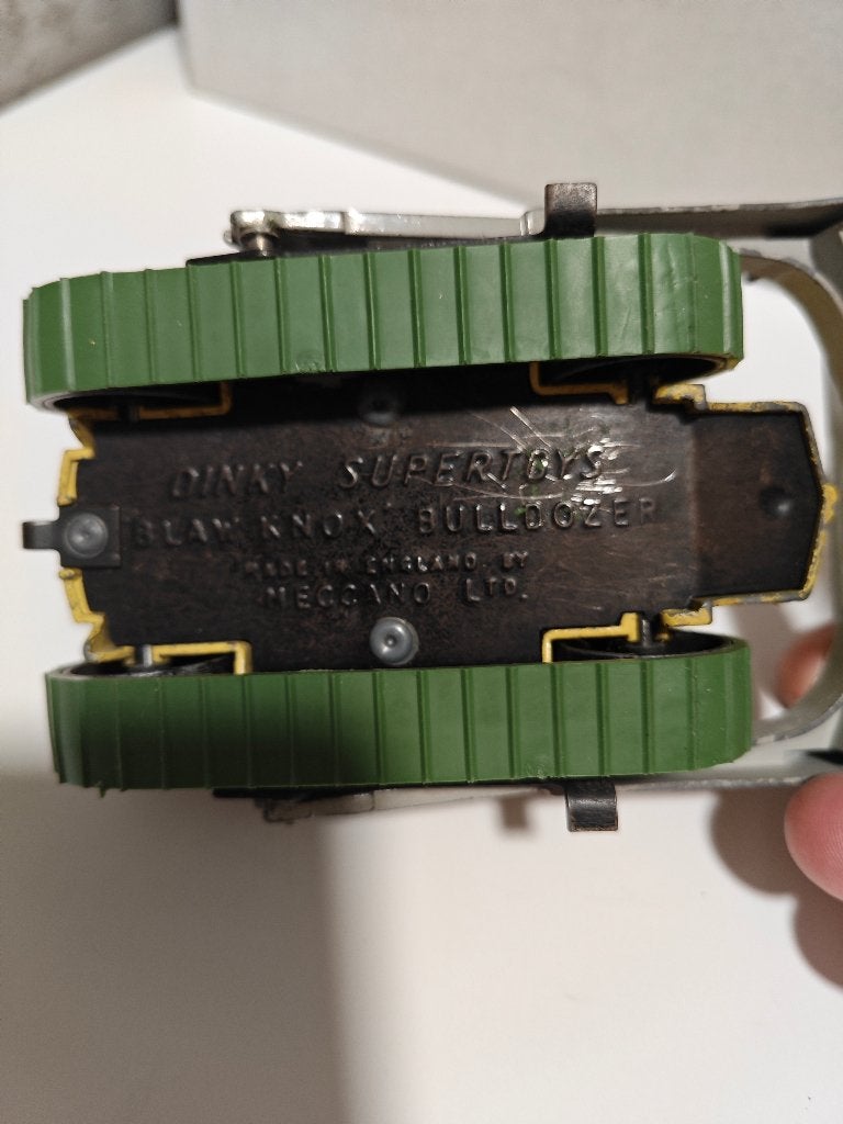 vintage Dinky Supertoys Blaw-Knox bulldozer, Enlèvement ou Envoi