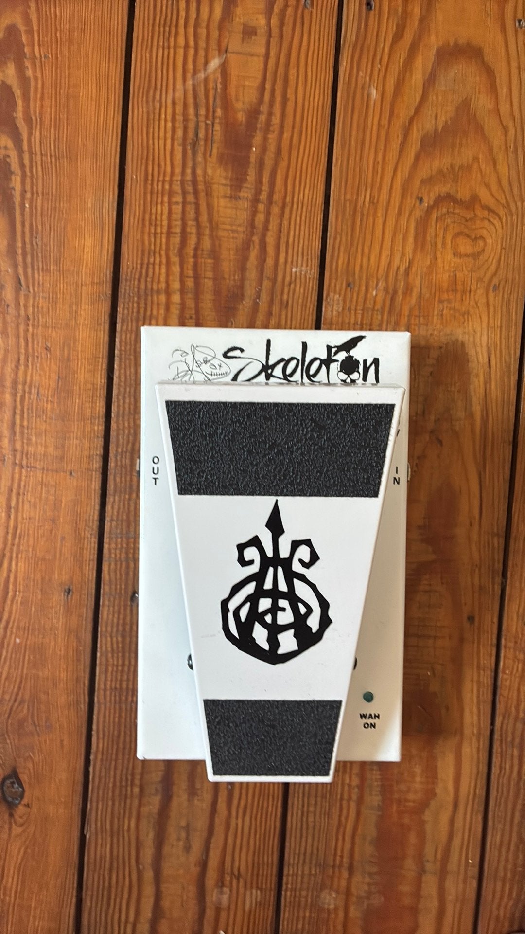 Pedale wah-wah Morley DJ Ashba Skeleton Wah edition lumitee, Musique & Instruments, Effets, Comme neuf, Wah Wah, Enlèvement