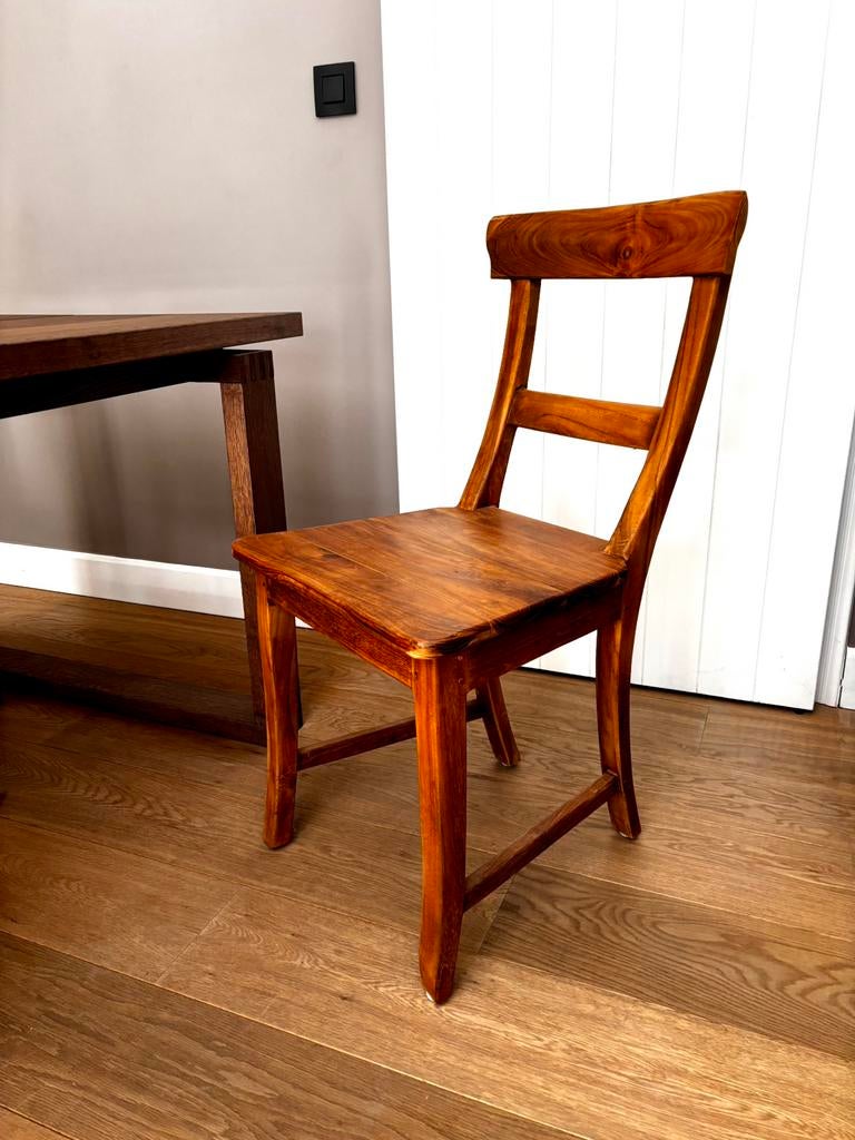 8 stoelen, Enlèvement