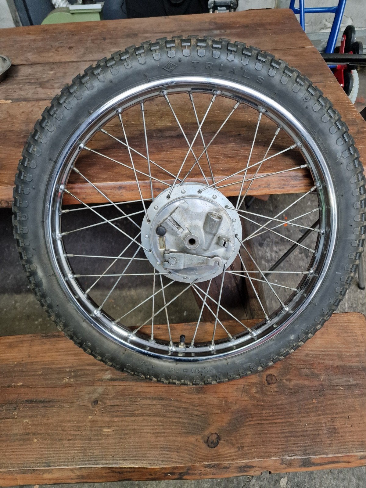 Yamaha MR50 voorwiel in zeer mooie staat! Chroom zeer mooi, Ophalen, Yamaha