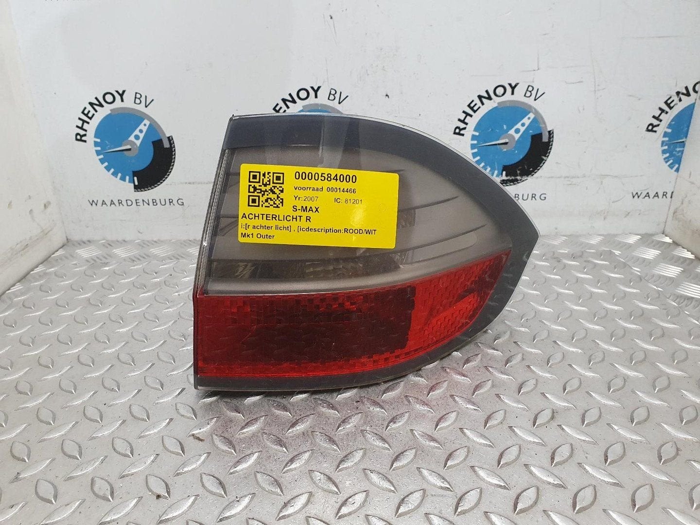 FORD S-MAX 2.0 TDCi ACHTERLICHT R 2007, Auto-onderdelen, Ophalen of Verzenden, Gebruikt, ARN erkend