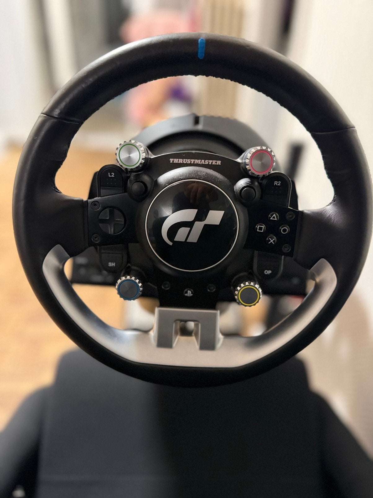 Thrustmaster TGT + T-LCM stuurwiel, Games en Spelcomputers, Ophalen, Zo goed als nieuw, PlayStation 4