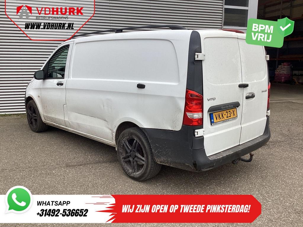 Mercedes-Benz Vito 114 CDI L2 EXPORT Airco/ 270Gr.Deuren/ Cr, Electronic Stability Program (ESP), Wit, Mercedes-Benz, Bedrijf