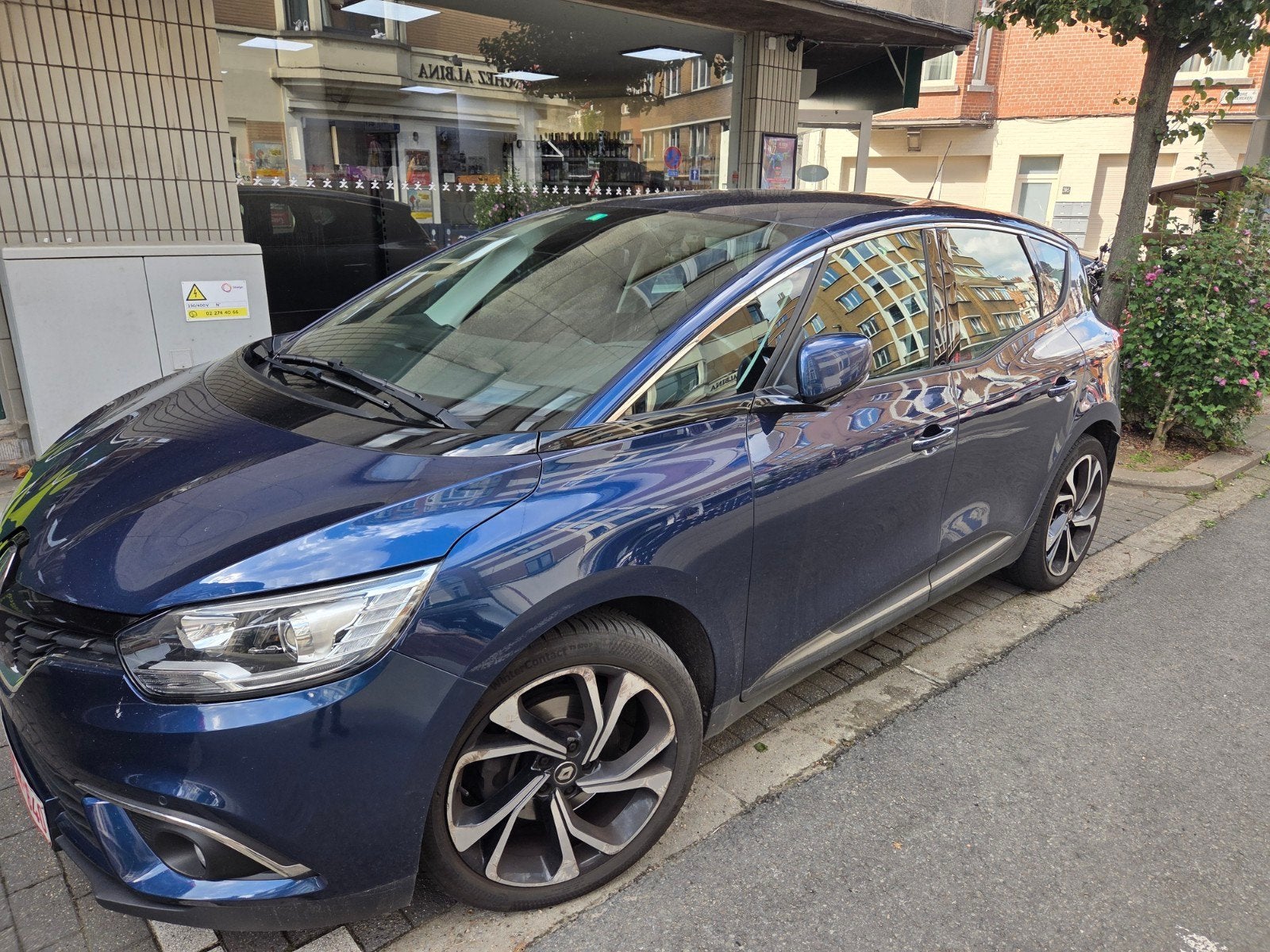 Autos, Auto's, Renault, Stof, Zwart, Blauw, Particulier