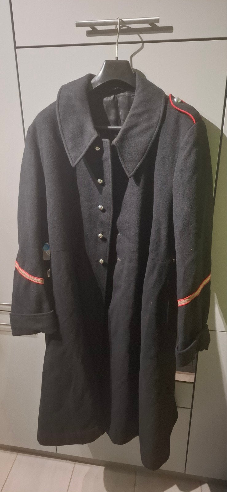 Belgique_Manteau Long Gendarmerie/ Rijkswacht 1962, Enlèvement ou Envoi, Gendarmerie, Vêtements ou Chaussures