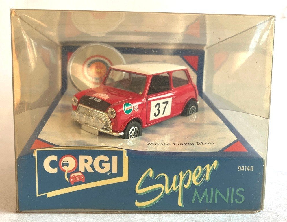 Mini Monte Carlo nr 37 # 94140 Corgi Super Minis., Ophalen of Verzenden, Zo goed als nieuw, Auto