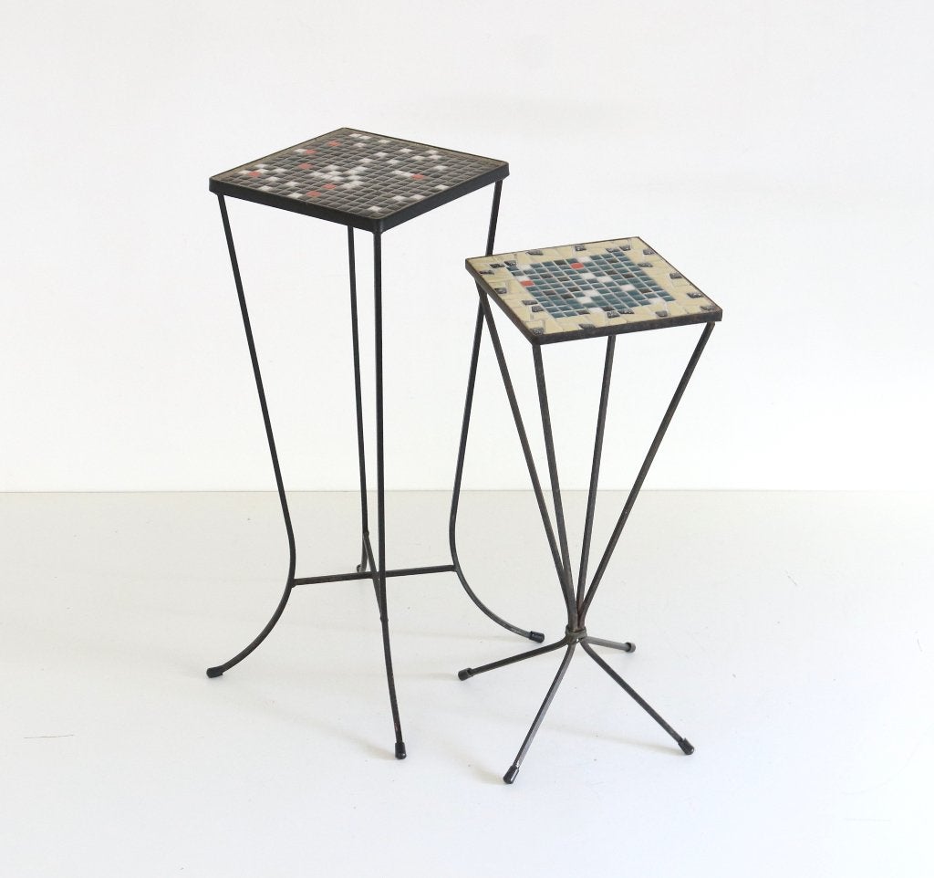 Vintage Mozaïek tafeltjes, Ophalen of Verzenden, Huis en Inrichting