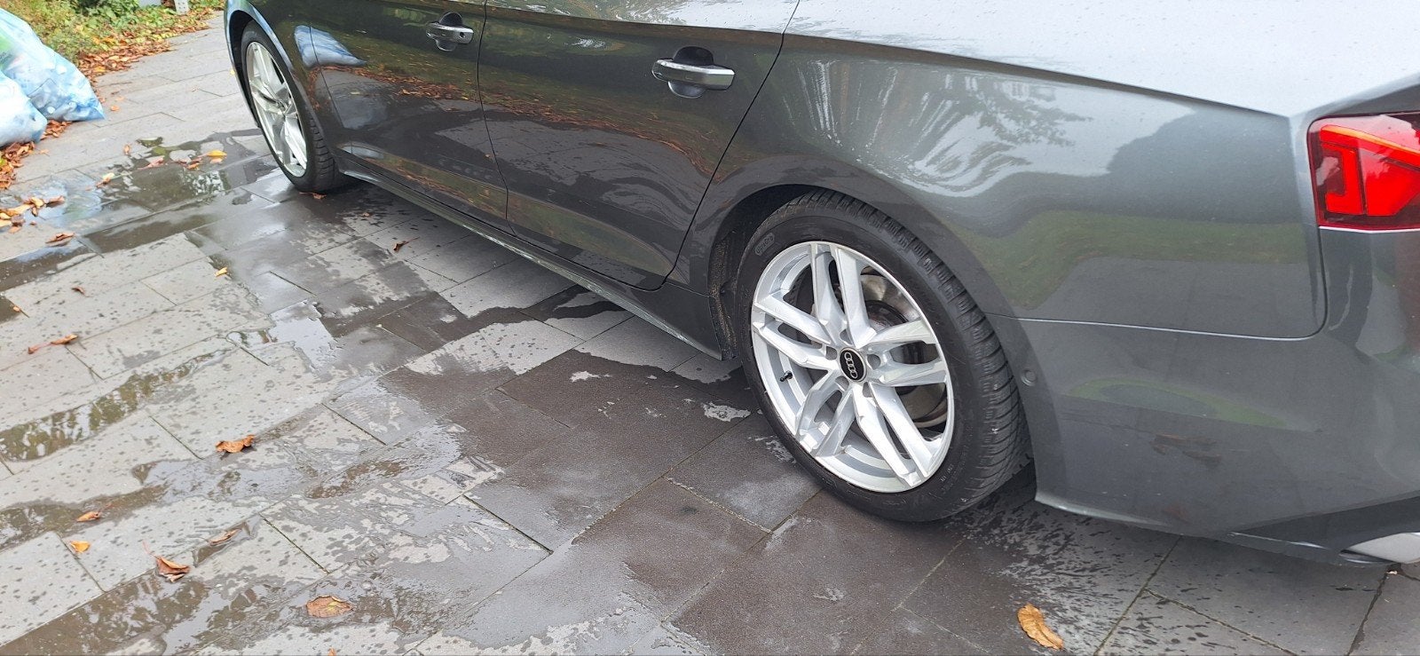 Pneus hivers sur jantes 18 pour Audi A5, Autos : Pièces & Accessoires, Pneus et Jantes, Véhicule de tourisme, 18 pouces, Enlèvement