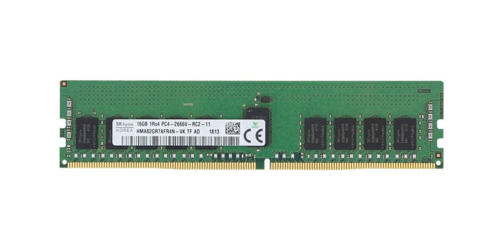 16GB 1Rx4 PC4-2666V DDR4-2666 Registered ECC Hynix, Computers en Software, RAM geheugen, Niet ingevuld, DDR4, Niet ingevuld, Ophalen of Verzenden