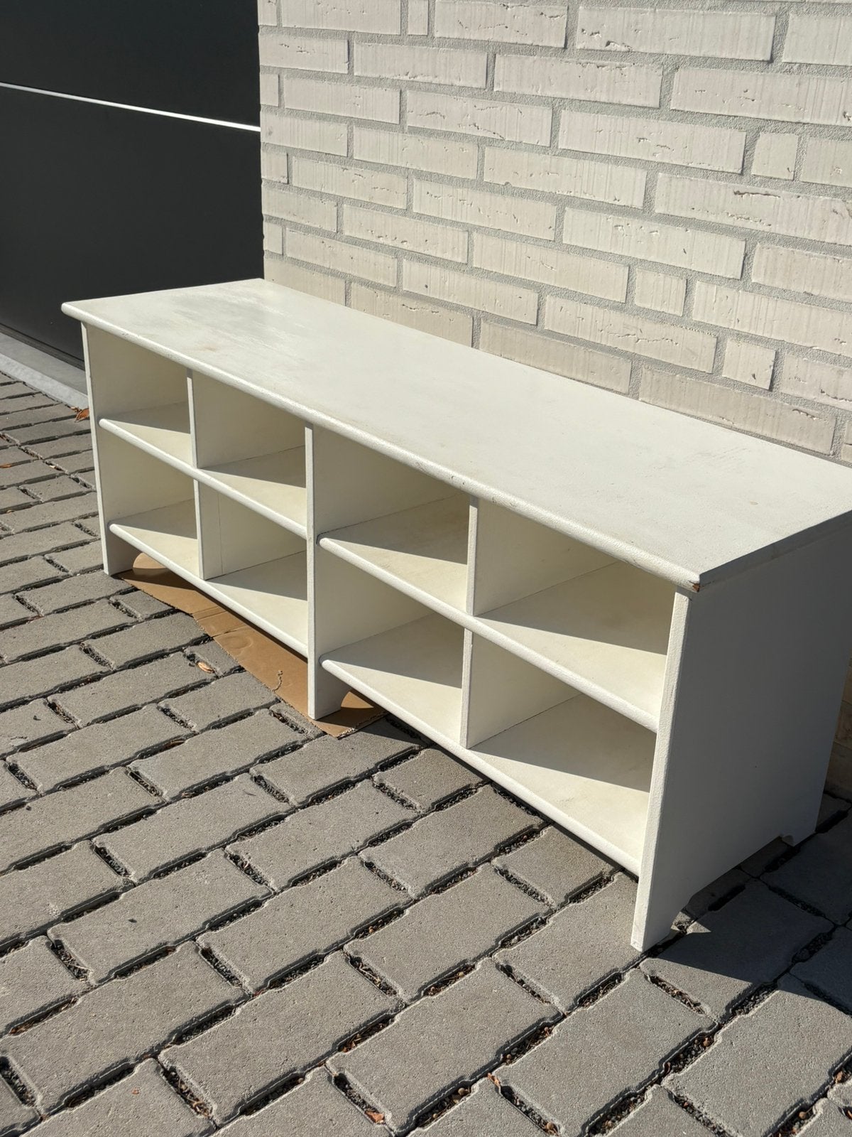 IKEA schoenenkast / schoenenbank – Wit – Praktisch & stevig, Huis en Inrichting, Kasten |Televisiemeubels, Ophalen, Zo goed als nieuw