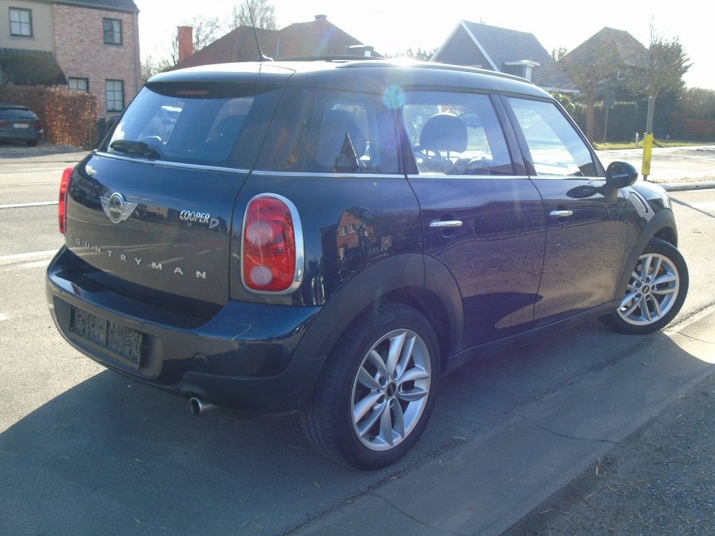 Mini CooperD Countryman 1.6d *07/2014 *Pano Dak*Airco*EURO 5, Cuir, Euro 5, 82 kW, Boîte manuelle