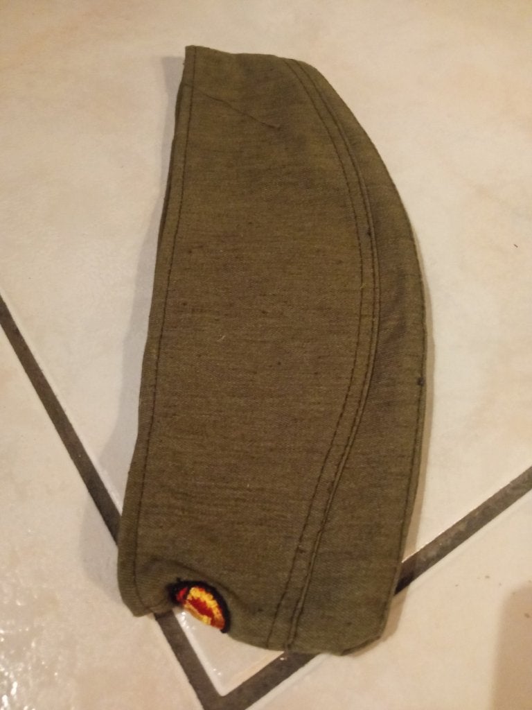Militaria RDA / DDR Calot NVA, Collections, Envoi, Armée de terre, Vêtements ou Chaussures