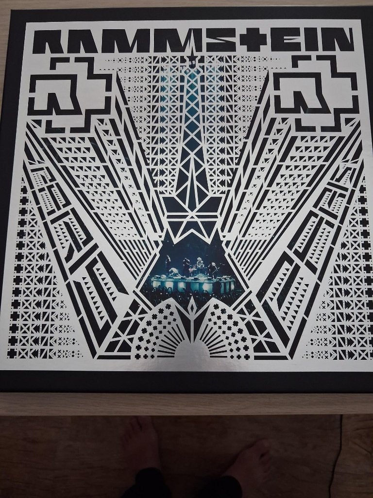 RAMMSTEIN coffret PARIS NEUF, 12 pouces, Enlèvement ou Envoi, Coffret, Comme neuf