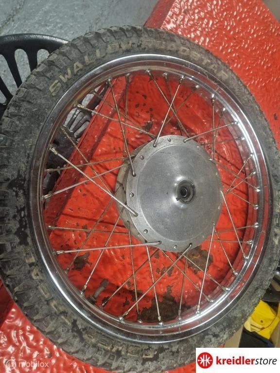 Kreidler voorwiel met grote 150 mm Campagnolo naaf origineel, Enlèvement ou Envoi, Kreidler, Utilisé, Kreidler