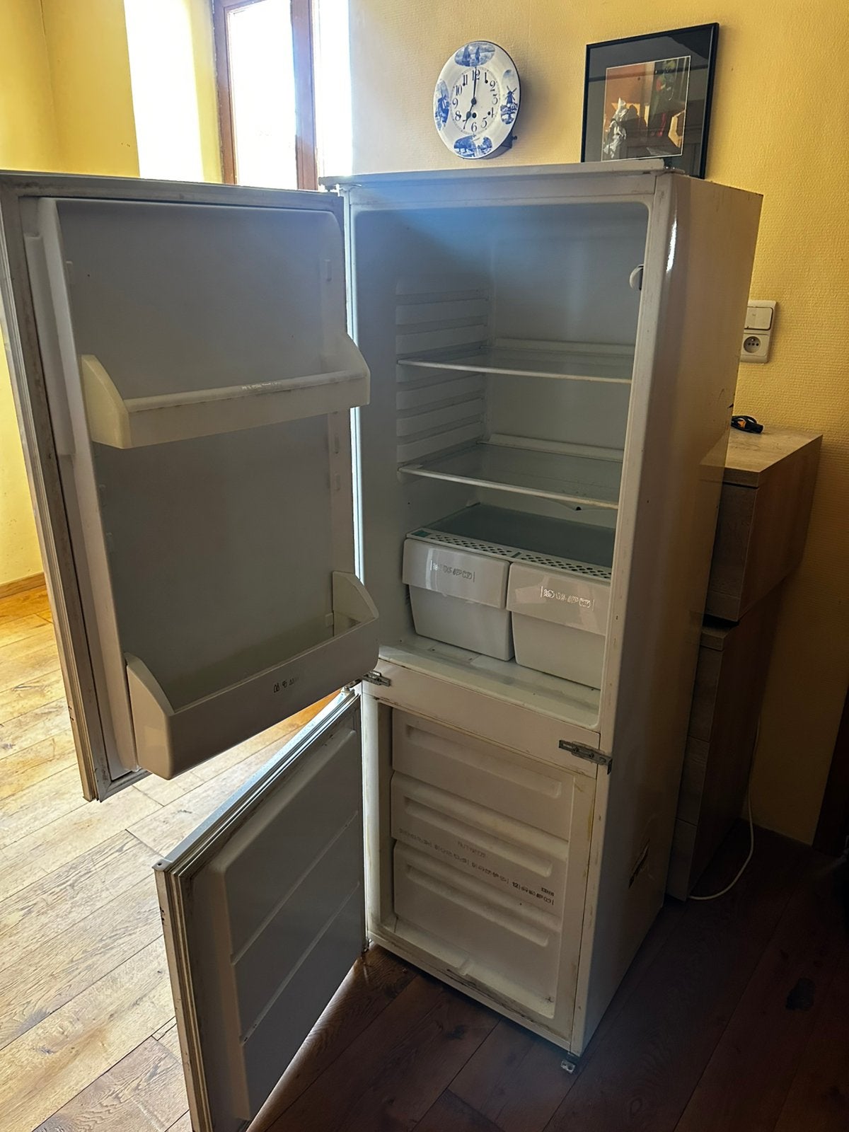 Frigo congélateur encastrable, 0475 82 28 86, Enlèvement, Utilisé