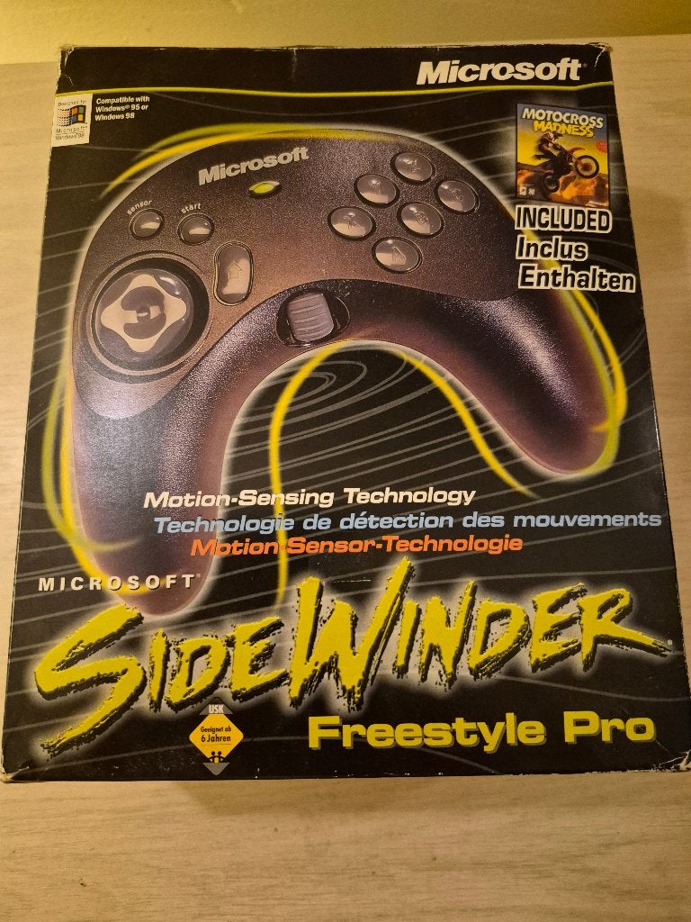 Nieuwe Sidewinder Freestyle Pro Vintage, Computers en Software, Ophalen of Verzenden, Nieuw, Microsoft