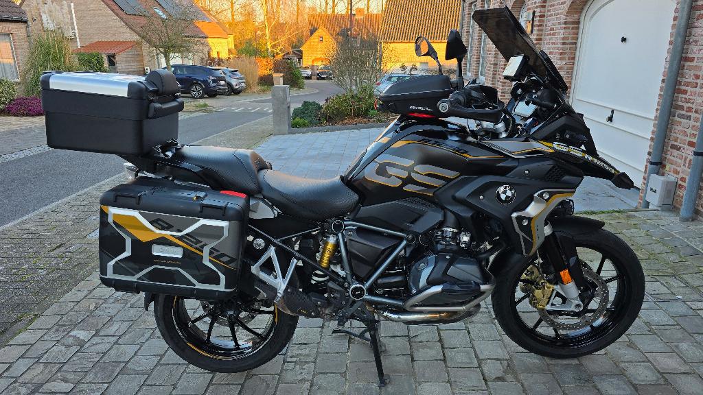 BMW R1250GS Exclusive – Als nieuw – Full options – Garantie, Motoren, 2 cilinders, Occasion, Motorrijbewijs A, Particulier