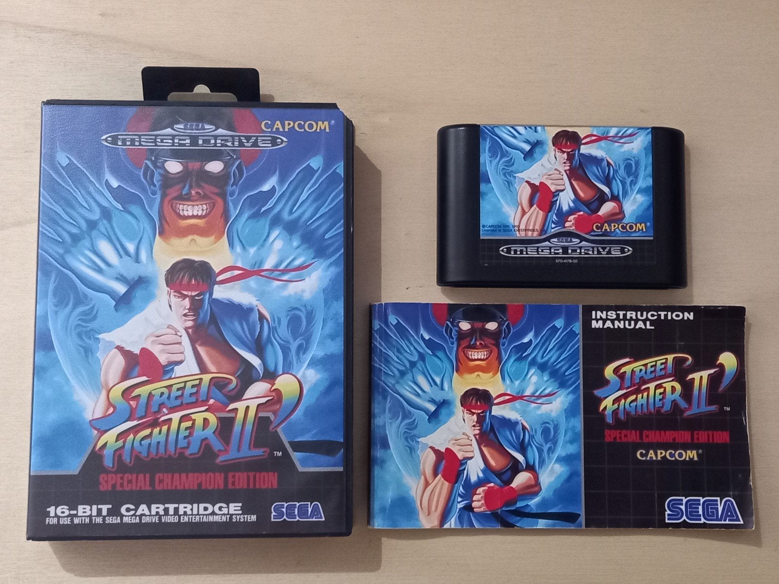 SEGA Mega Drive - Street Fighter II : ch. Édition complète, Consoles de jeu & Jeux vidéo, Enlèvement ou Envoi, 2 joueurs, À partir de 12 ans