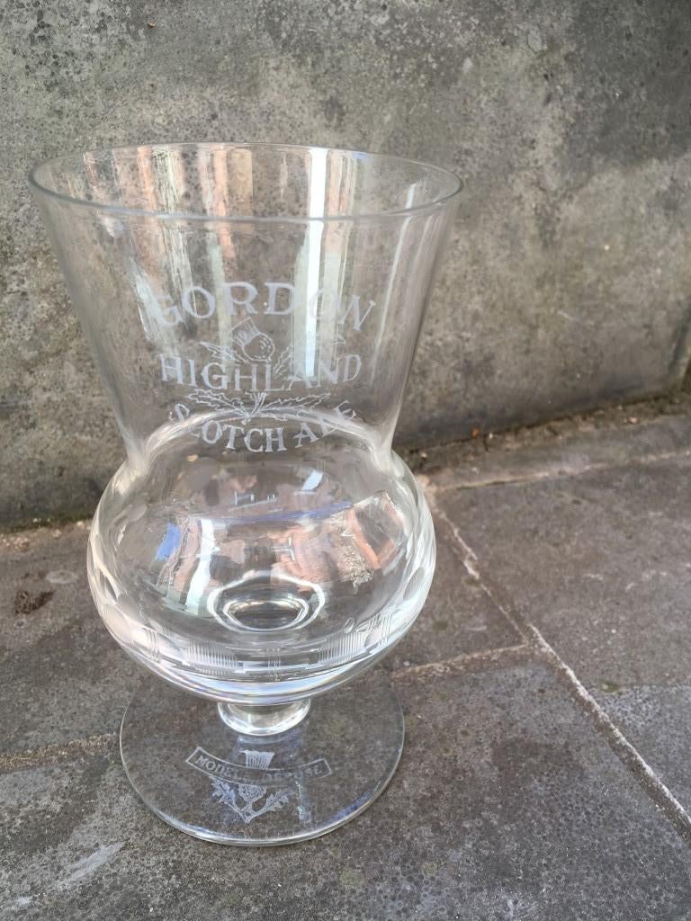 glas Gordon Highland Scoth Ale, Verzamelen, Ophalen of Verzenden