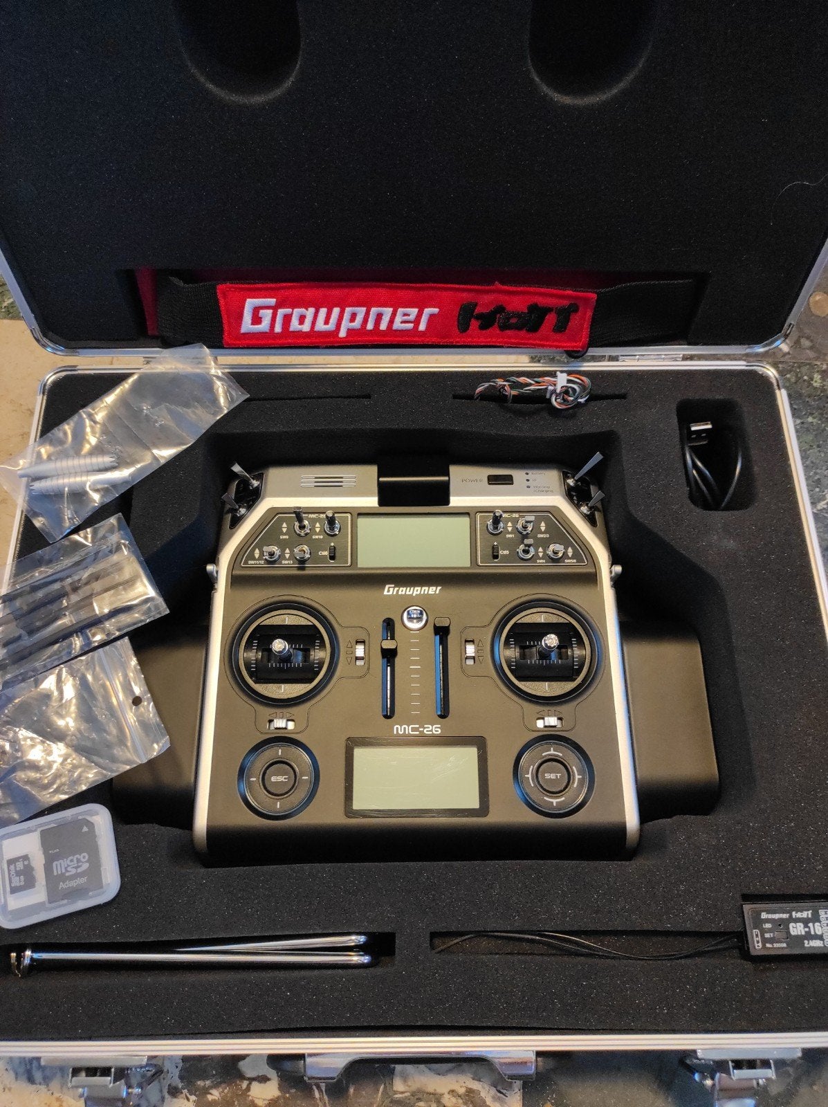 Graupner Hott MC-26, Hobby en Vrije tijd, Ophalen, Zo goed als nieuw