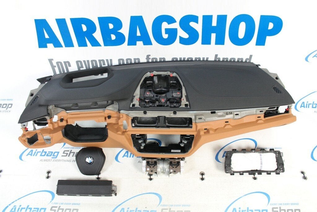 Airbag kit Tableau de bord cuir HUD BMW 5 serie G30, Enlèvement ou Envoi, Utilisé