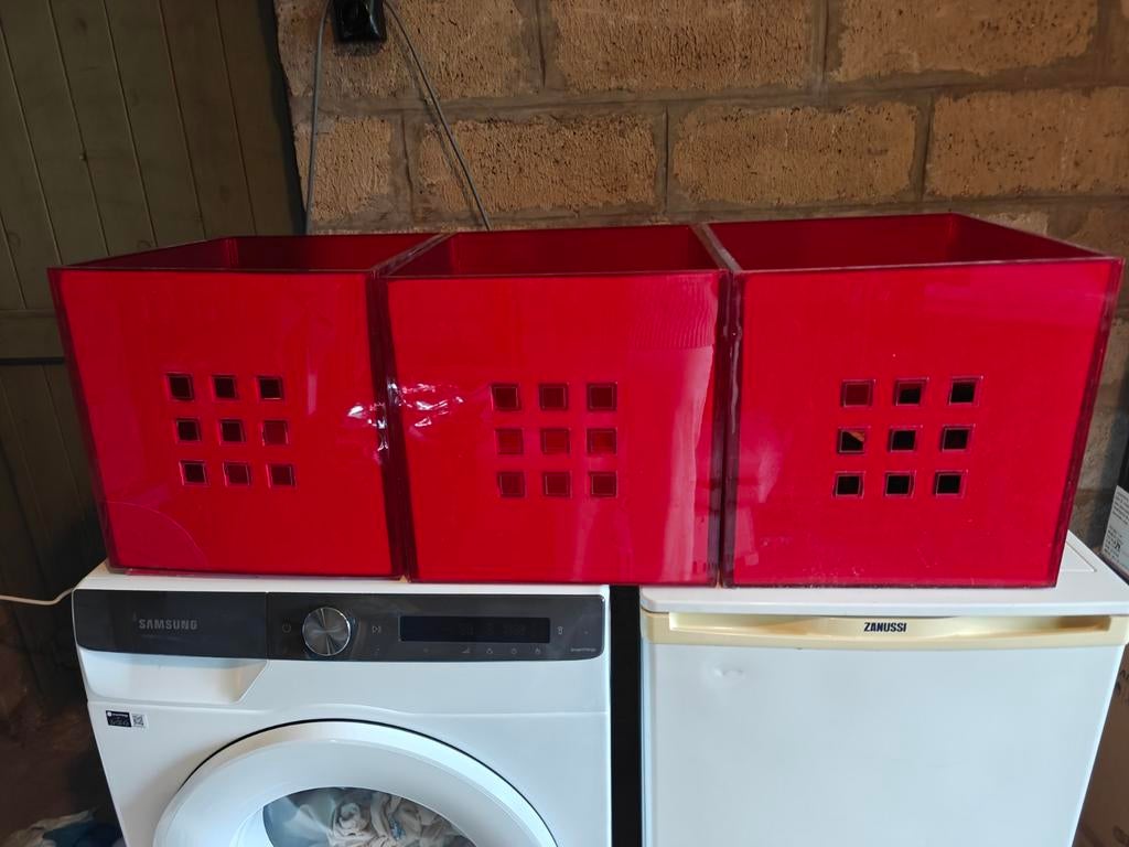 Lots de 3 Bacs de rangement ikea, Ophalen