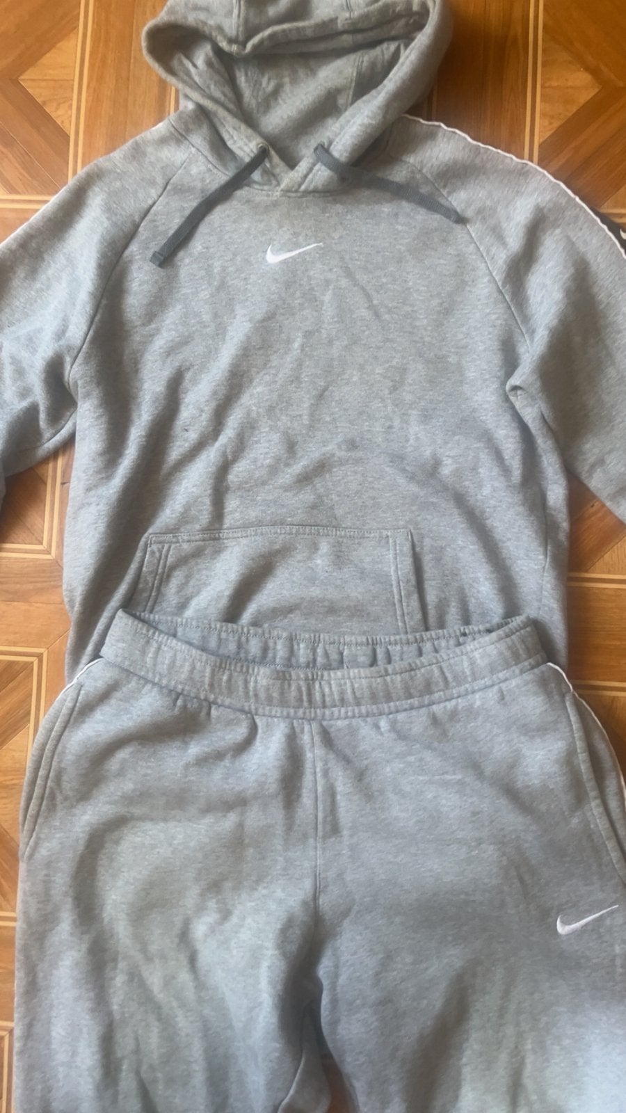 Nike trainingspak, Kleding | Dames, Ophalen of Verzenden, Gedragen, Maat 36 (S), Grijs
