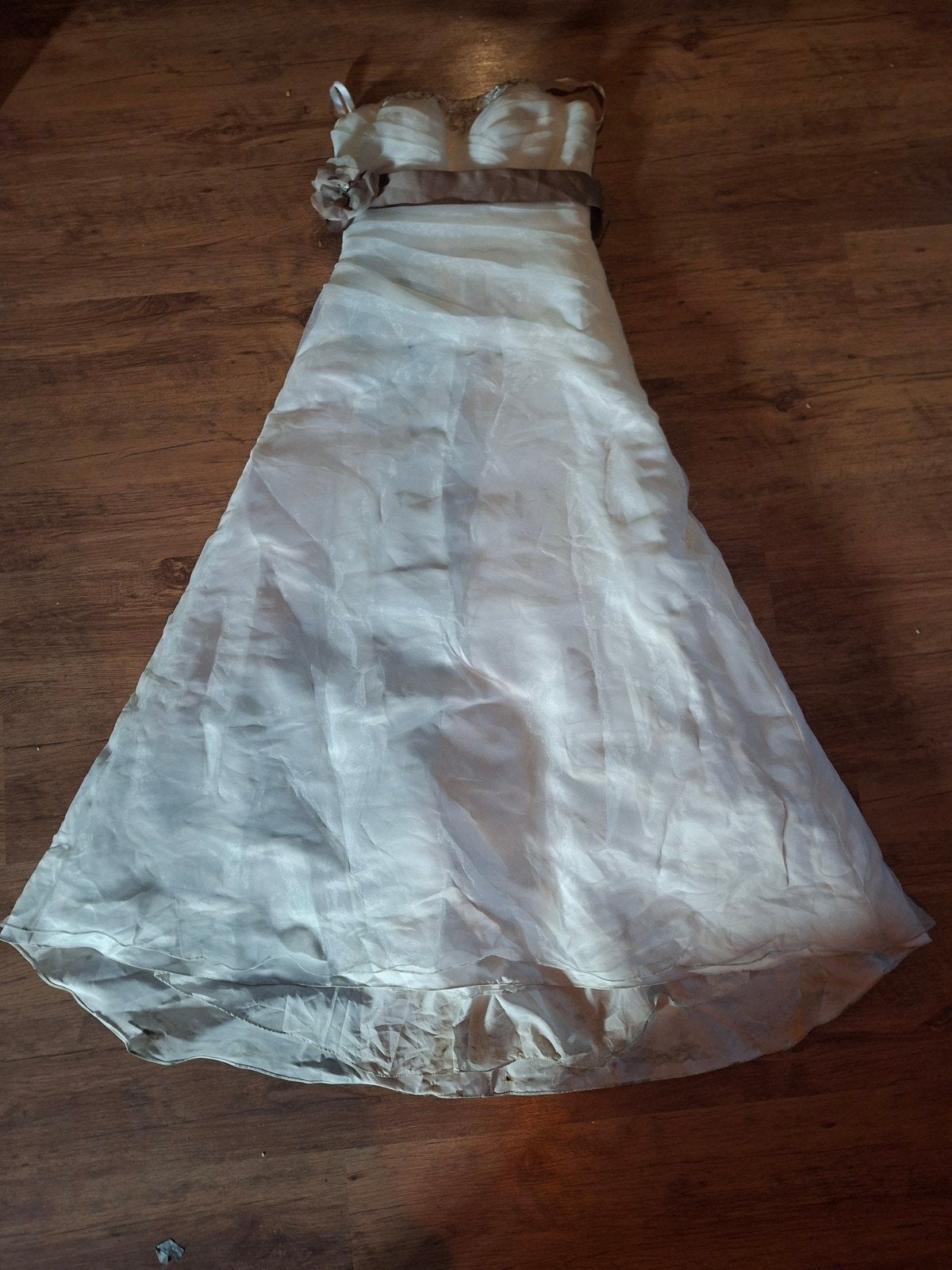 Trouwkleed, Ophalen