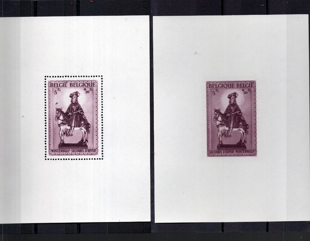 Blocs de Belgique 15/6 et timbres des blocs MNH XX, Envoi, Non oblitéré, Neuf