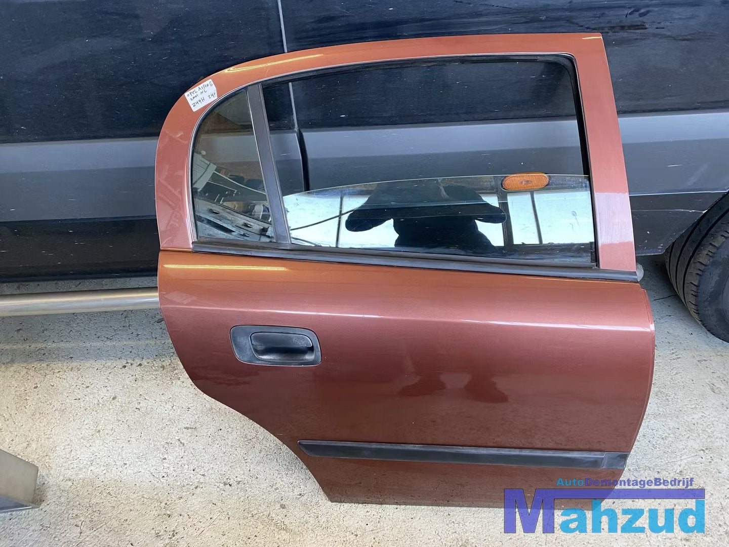 OPEL ASTRA G Rechts achter deur portier bruin Z44H 5 DEURS, Gebruikt, Deur, Kontakt@opel-infoservice.de, Opel