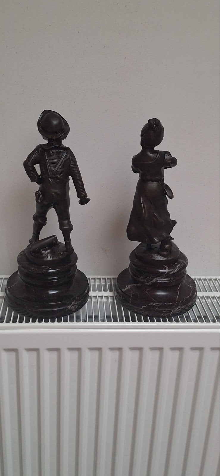 Set snuisterijen, bronzen beelden, schilderijen, rommelmarkt, Ophalen