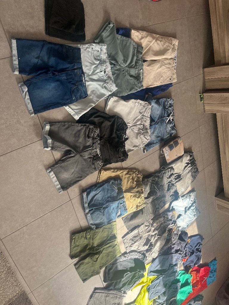 Jongens kleding m128-134, Enfants & Bébés, Vêtements enfant | Taille 128, Enlèvement, Comme neuf, Garçon