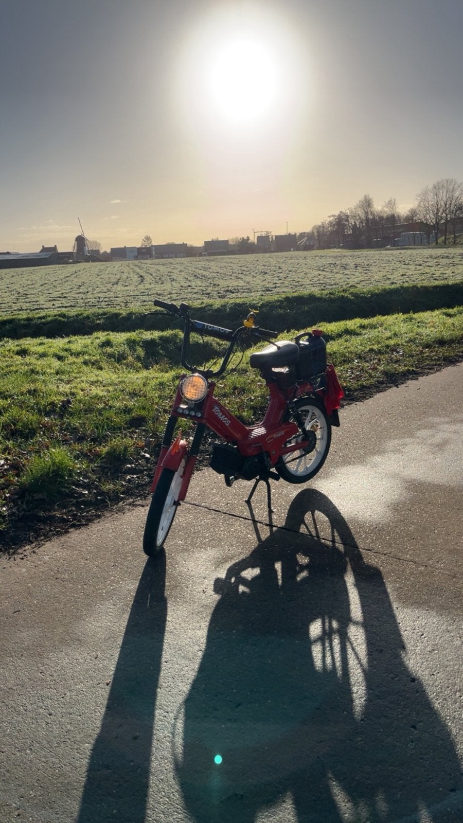 Te koop in onderdelen, Fietsen en Brommers, Brommers | Crossbrommers, Gebruikt, 1 versnellingen, 50 cc, Ophalen