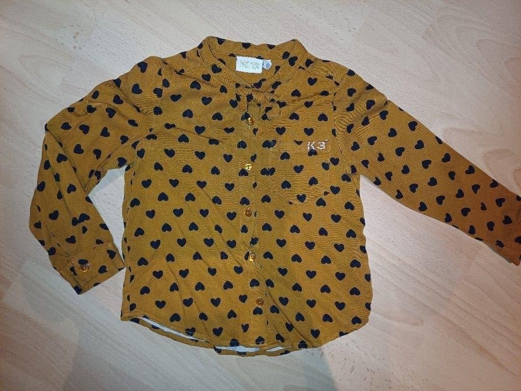 K3 bruin bloesje met hartjes - maat 110, Kinderen en Baby's, Kinderkleding | Maat 110, Meisje, K3, Ophalen of Verzenden, Zo goed als nieuw