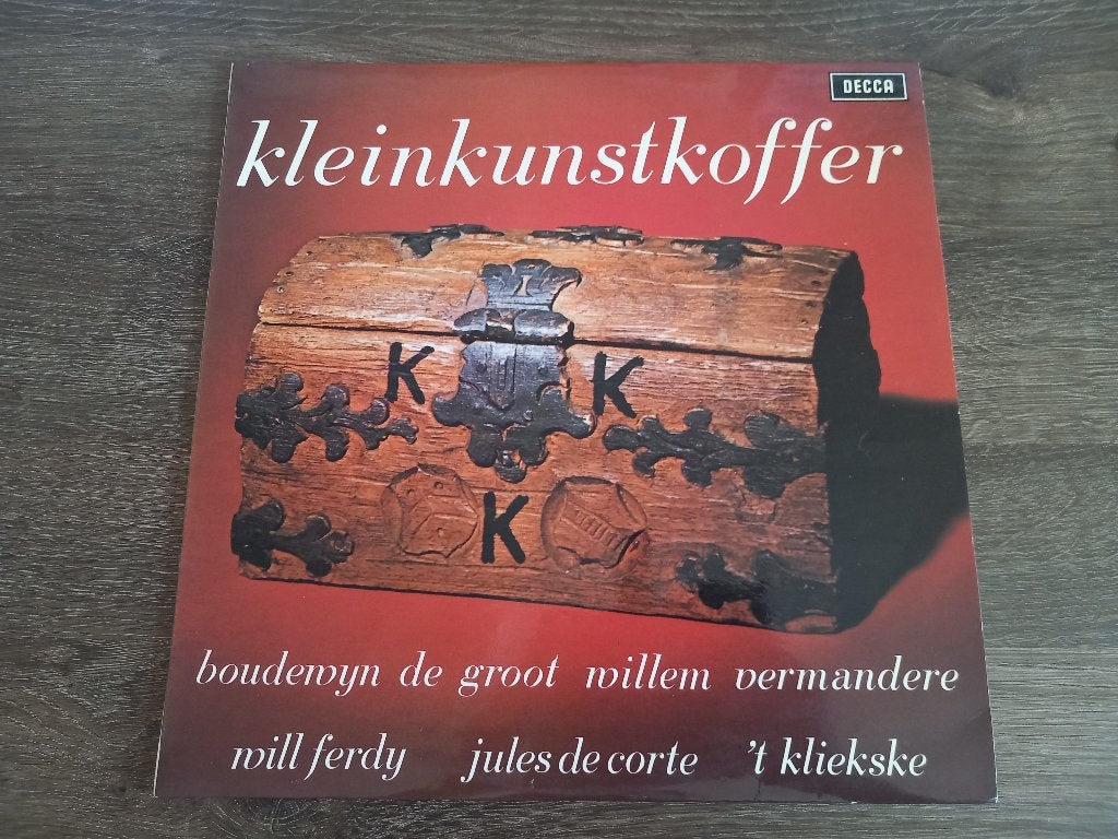 Vinyl LP Kleinkunstkoffer Kleinkunst Willem Vermandere, Cd's en Dvd's, Ophalen of Verzenden, 12 inch, Streekmuziek, LP