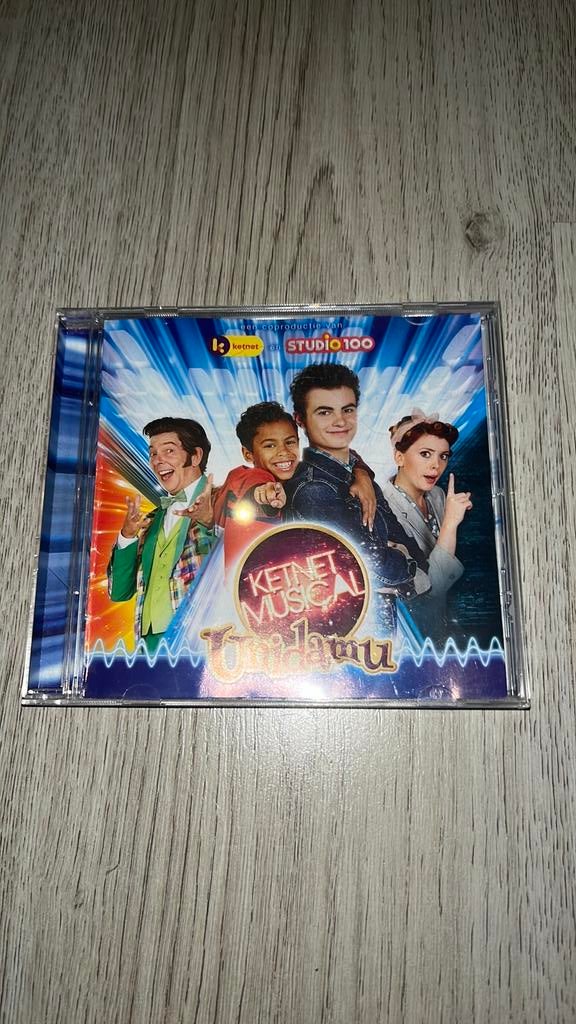 Ketnet Musical Unidamu CD - Studio 100, Ophalen, Zo goed als nieuw, Muziek