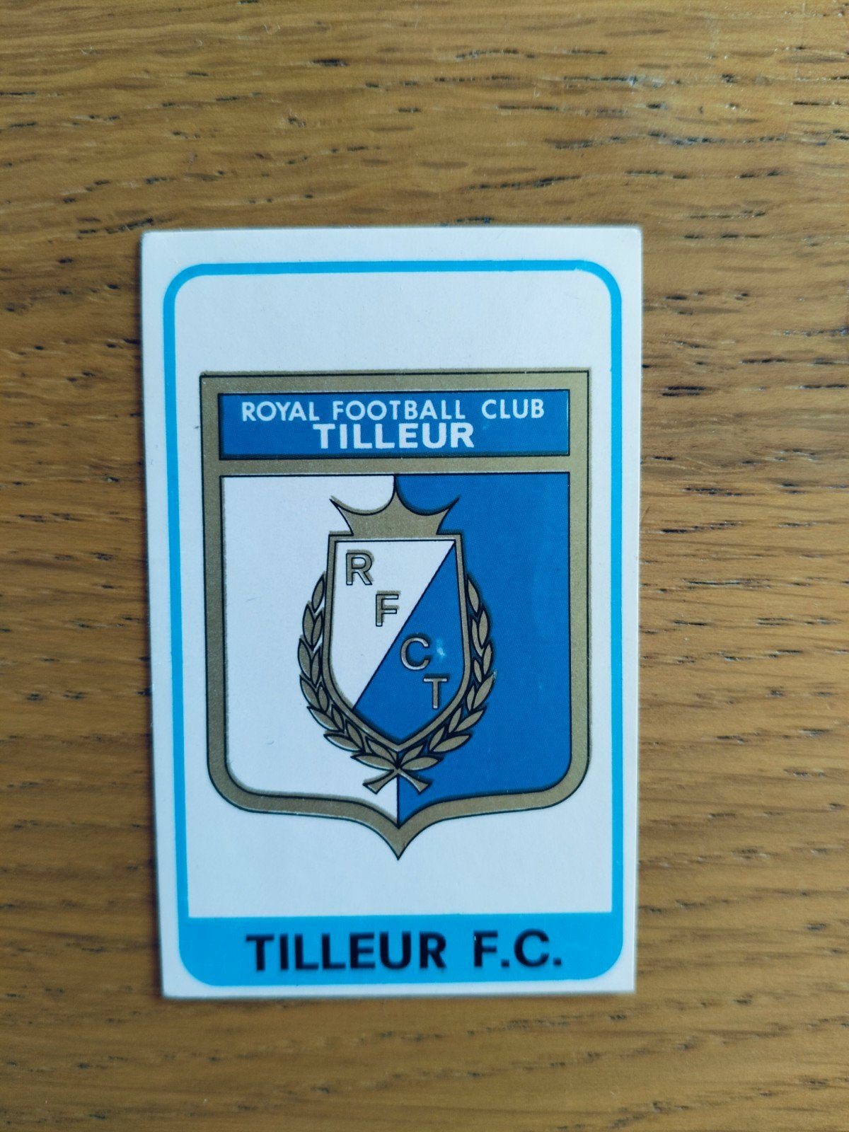 Panini sticker Football 1972-1973 Fc Tilleur, Ophalen of Verzenden, Sticker