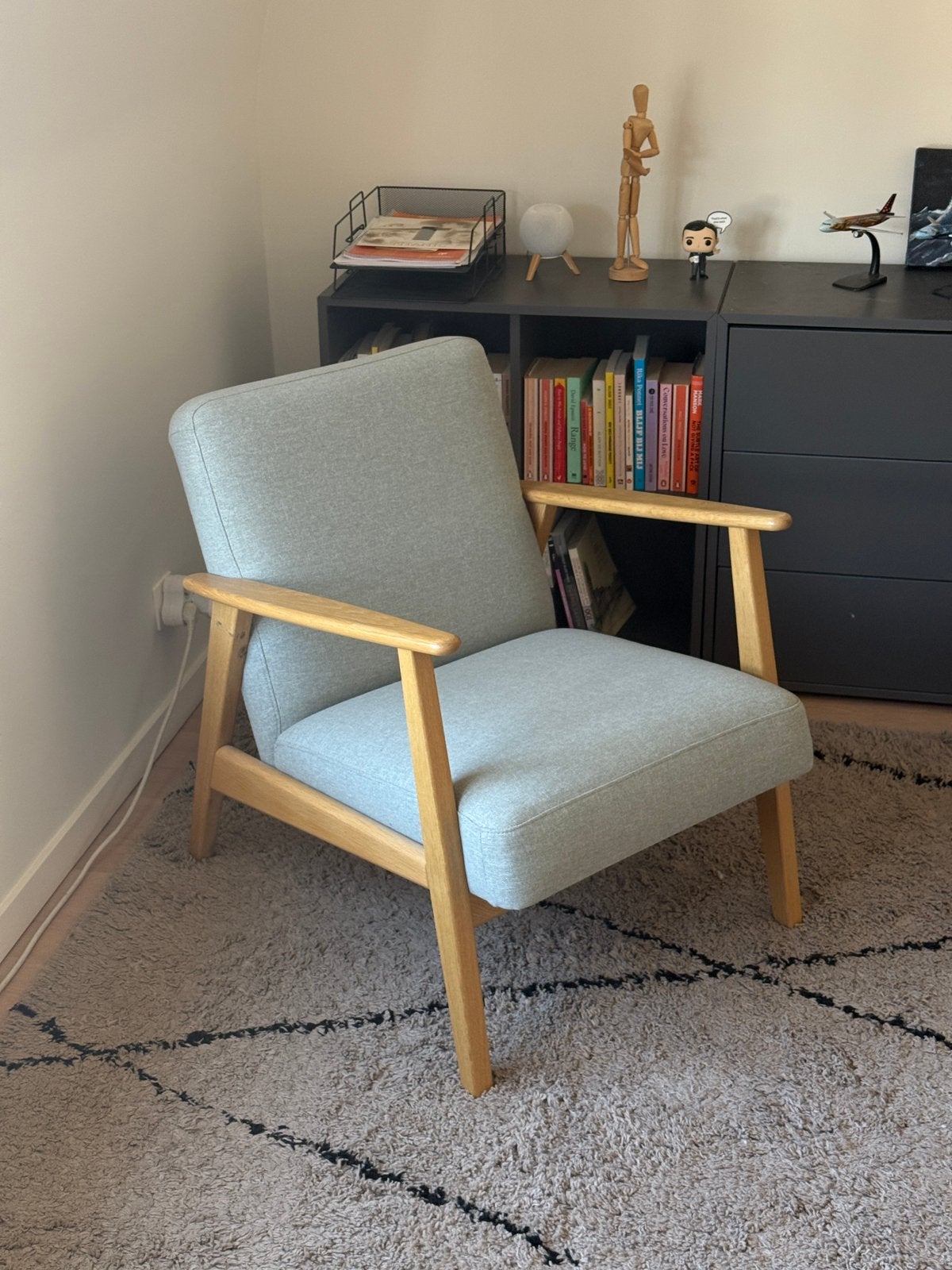 IKEA EKENASET fauteuil, Huis en Inrichting, Ophalen, Zo goed als nieuw