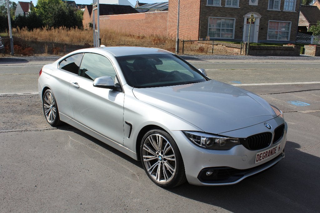 Bmw 418i coupé automatique avec PDC, GPS  , individual, Autos, Argent ou Gris, Achat, https://public.car-pass.be/vhr/b62d81eb-1161-4ecf-bdf7-83af9ccbdc44