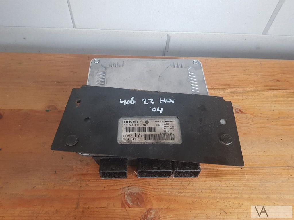 Peugeot 406 2.2 hdi diesel ECU motorcomputer 0281011446 €50, -, Utilisé, -, Peugeot