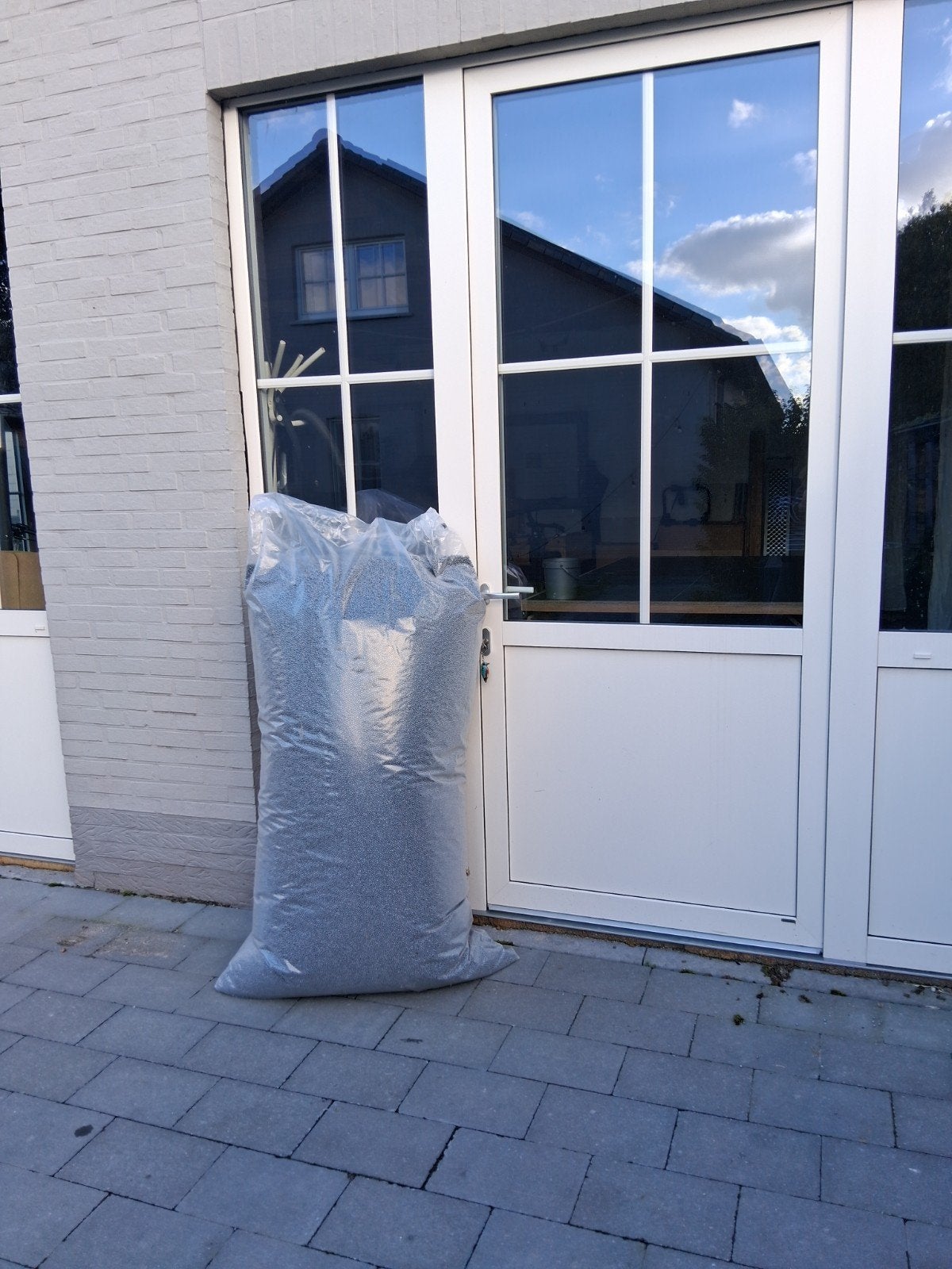 100l geëxpandeerde polystyreen (EPS) korrels, vulling zitzak, Ophalen, Zitzak