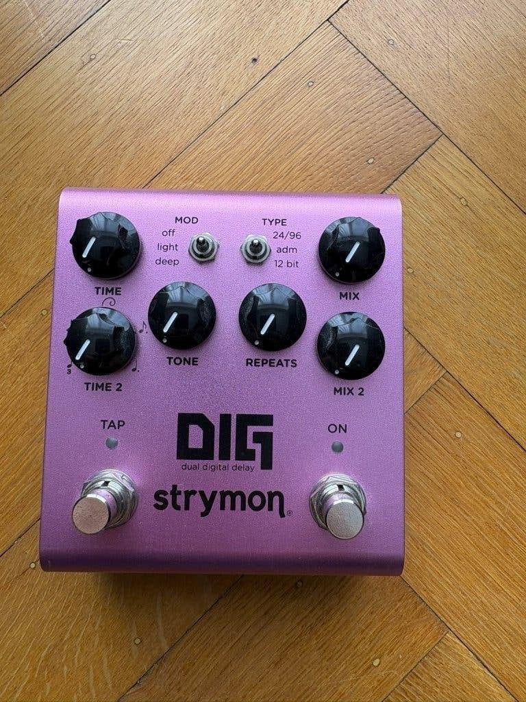 Strymon DIG V2 dubbele vertraging, Ophalen of Verzenden, Gebruikt, Delay of Echo