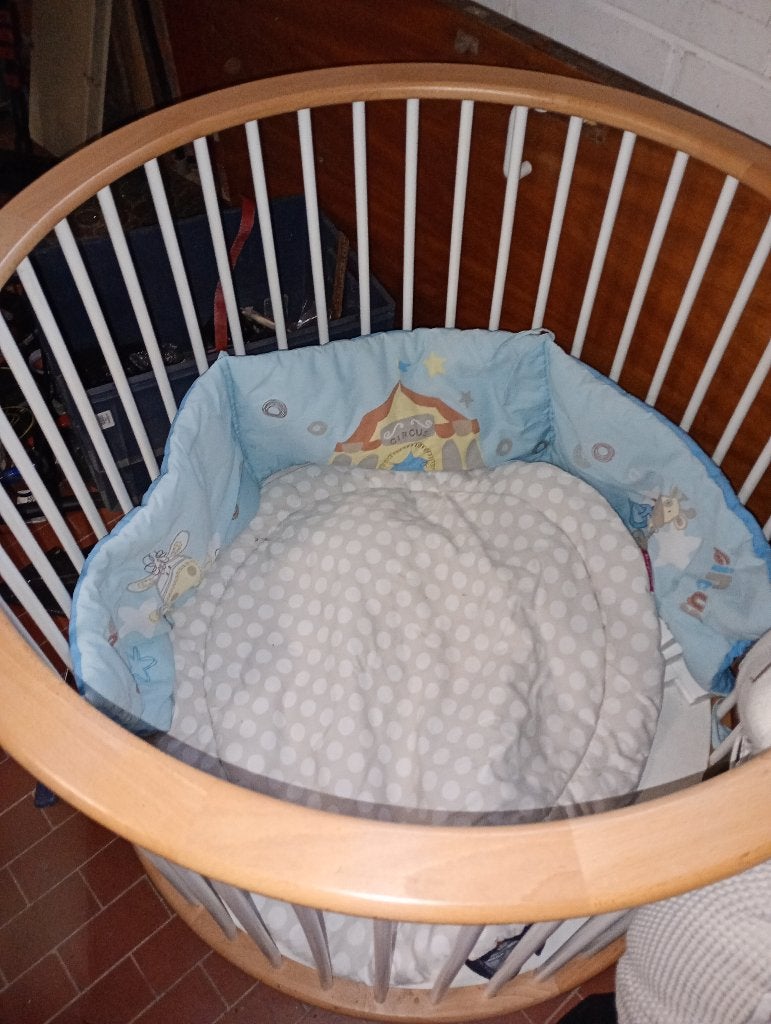 Park baby, Kinderen en Baby's, Ophalen, Gebruikt, Rond, In hoogte verstelbaar