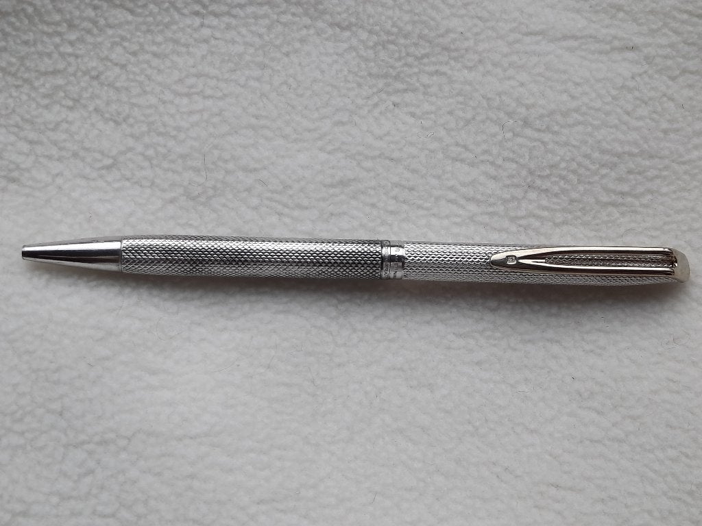 WATERMAN Model CF balpen in Massief Zilver, Verzamelen, Ophalen of Verzenden, Zo goed als nieuw, Balpen, Waterman